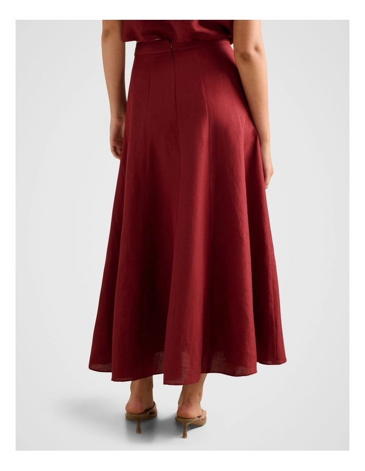 Georgina Godet Skirt in Red image 2