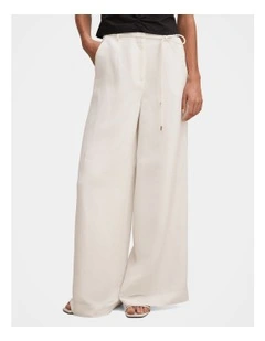 Myla Wide Leg Pants in White