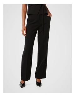 Fiora Tall Straight Leg Pants in Black