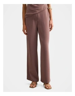 Willow Wide Leg Pants in Brown