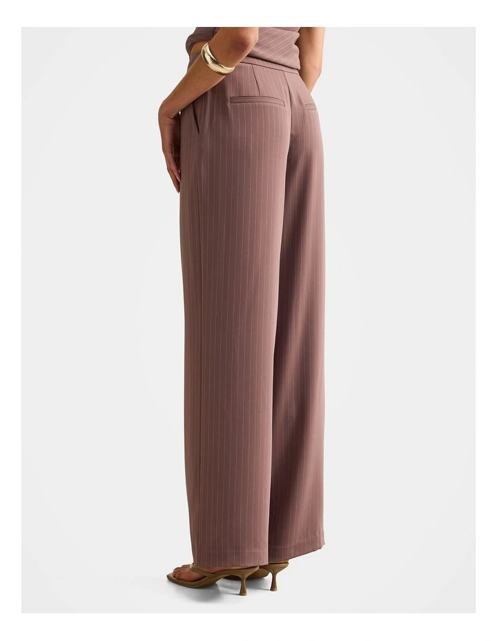 Willow Wide Leg Pants in Brown image 2