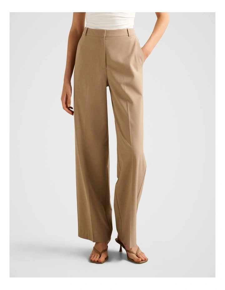 Sophia Wide Leg Pants in Brown image 1