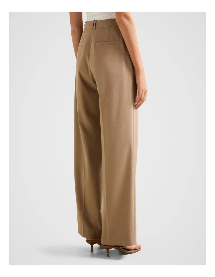 Sophia Wide Leg Pants in Brown image 2