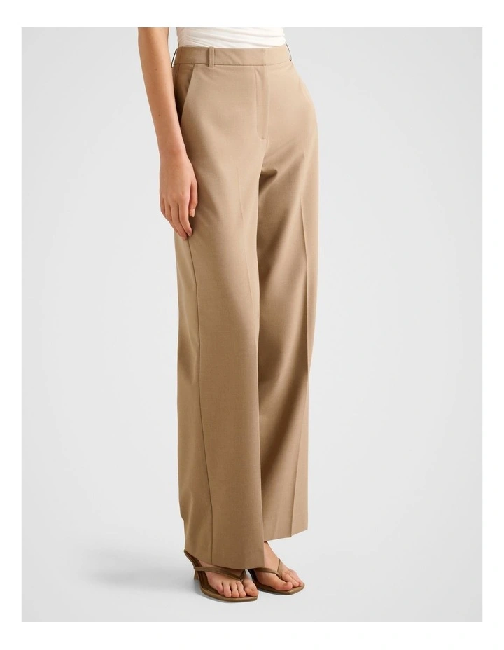 Sophia Wide Leg Pants in Brown image 3
