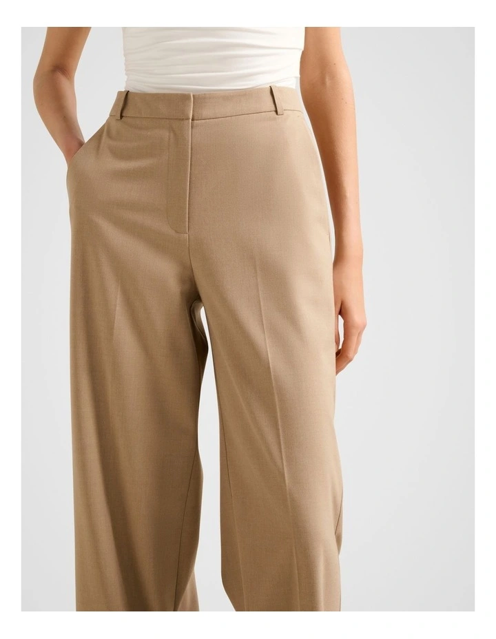 Sophia Wide Leg Pants in Brown image 4