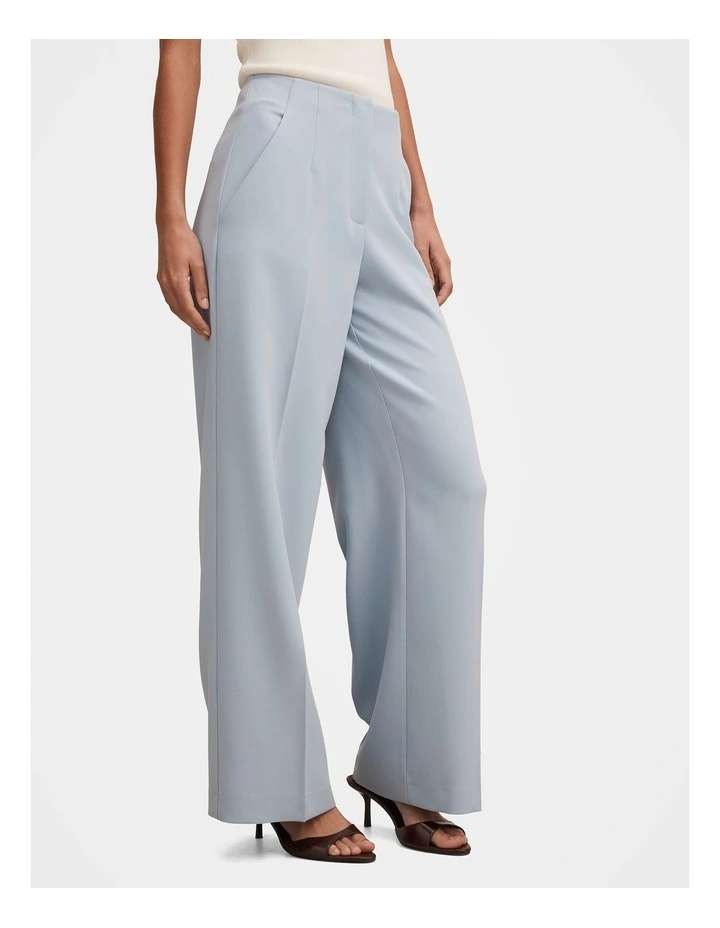 Lee Wide Leg Pants in Blue image 3