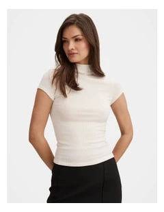 Ruby Grown On Neck Baby T-shirt in White