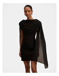 Bowie Mini Dress in Black