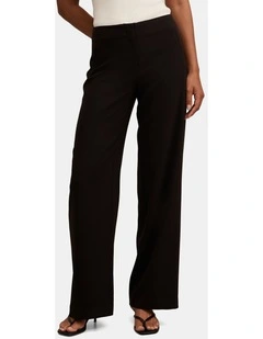 Lizzie Mid Rise Pants in Black