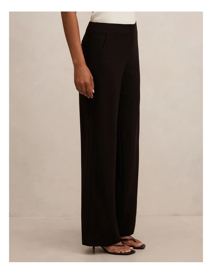 Lizzie Mid Rise Pants in Black image 3