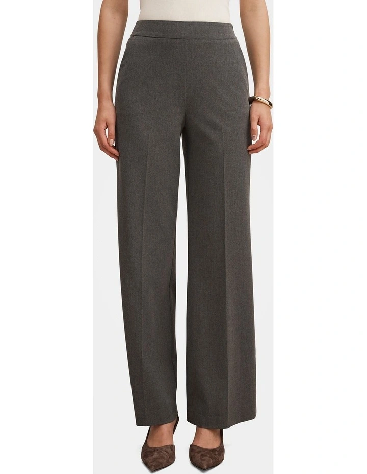 Marissa Marle Wide Leg Pants in Grey image 1