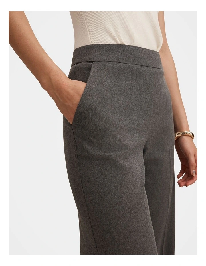Marissa Marle Wide Leg Pants in Grey image 4