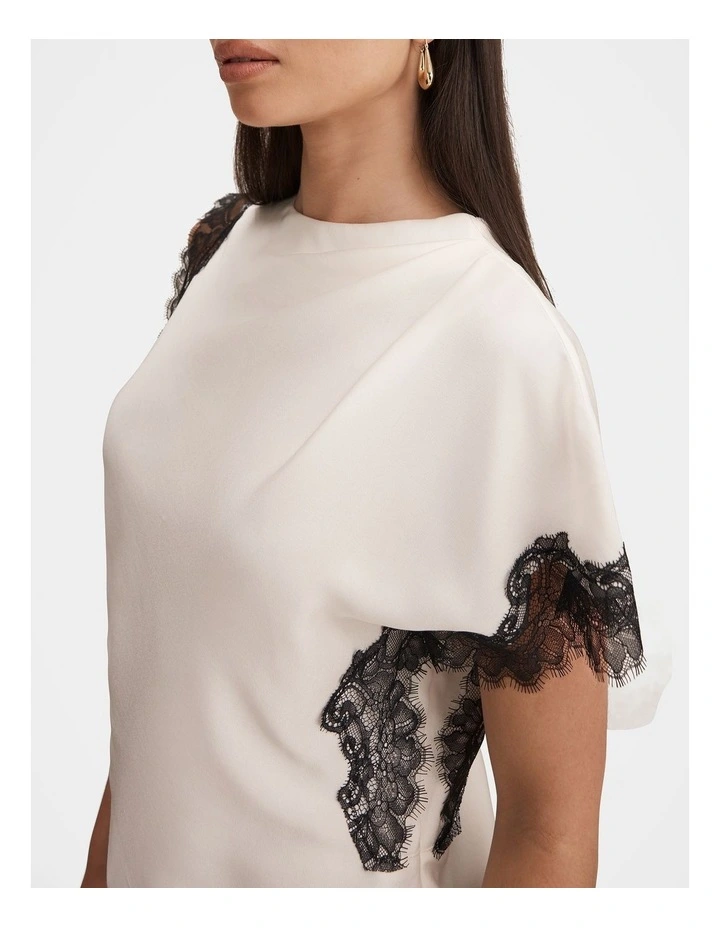 Dixie Lace Top in Cream image 4