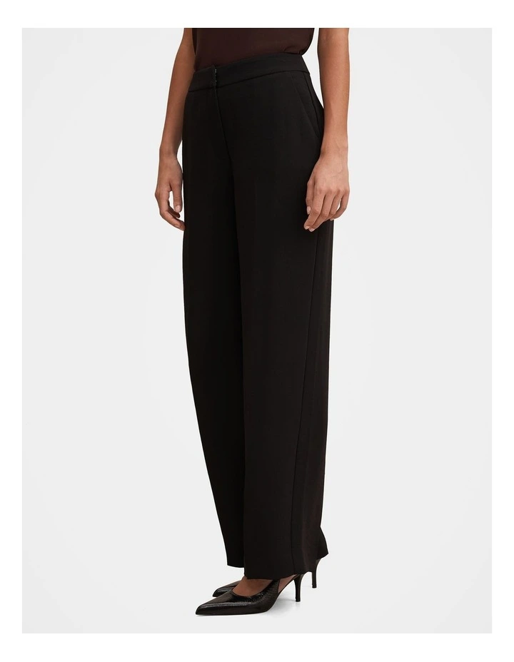 Dani Straight Leg Pants in Black image 3