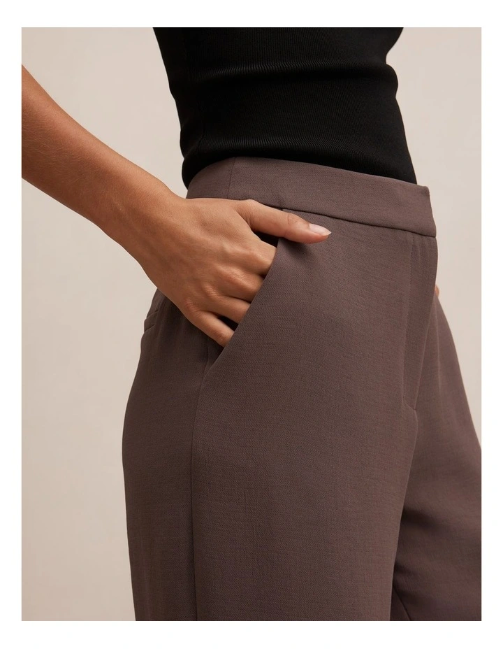 Dani Straight Leg Pants in Brown image 4