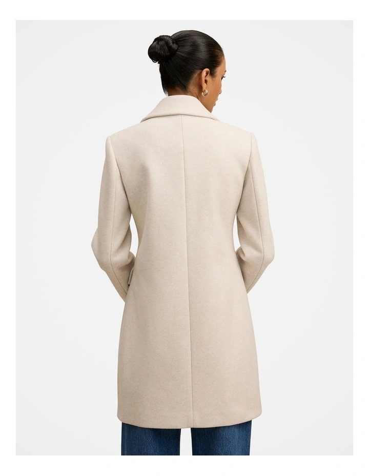 Brianna Coatigan in Cream image 2