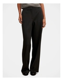 Samantha Straight Leg Pants in Black
