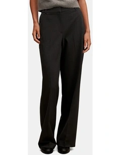 Samantha Straight Leg Pants in Black
