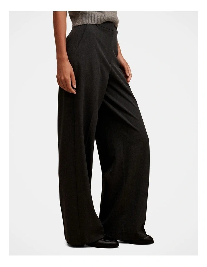 Samantha Straight Leg Pants in Black image 3