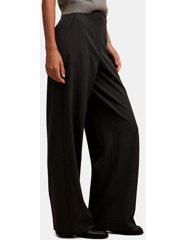 Samantha Straight Leg Pants in Black image 3