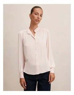 Bailey Long Sleeves Blouse in Pink