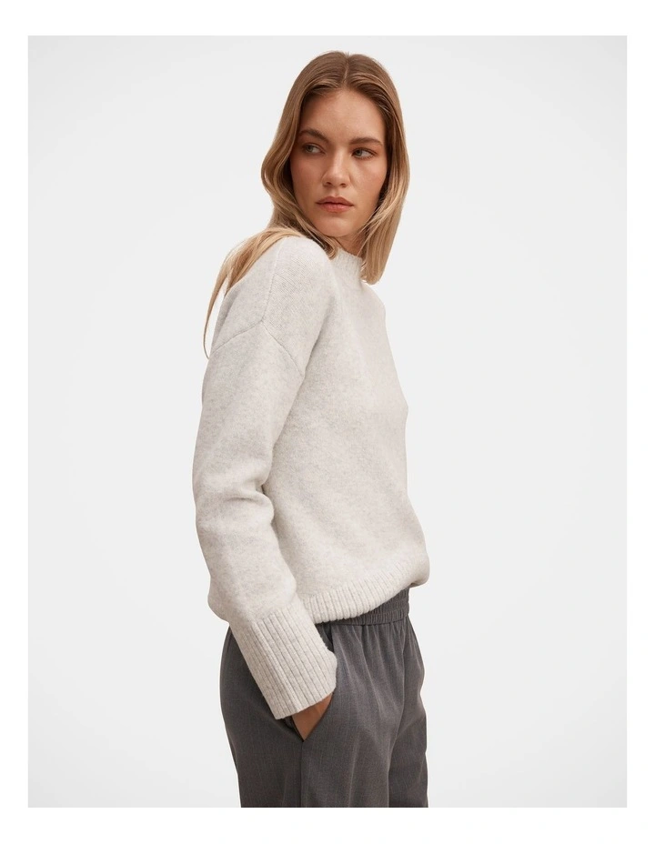 Kerrie Relaxed Jumper in Grey image 3