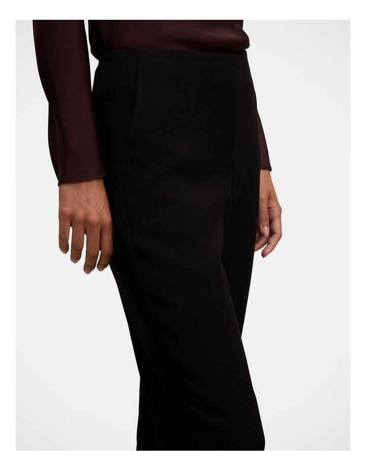 Jemima Tapered Pant in Black image 4
