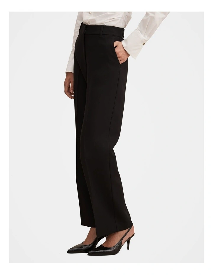 Ada Straight Leg Pants in Black image 3