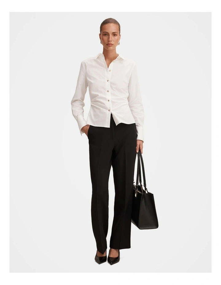 Ada Straight Leg Pants in Black image 5