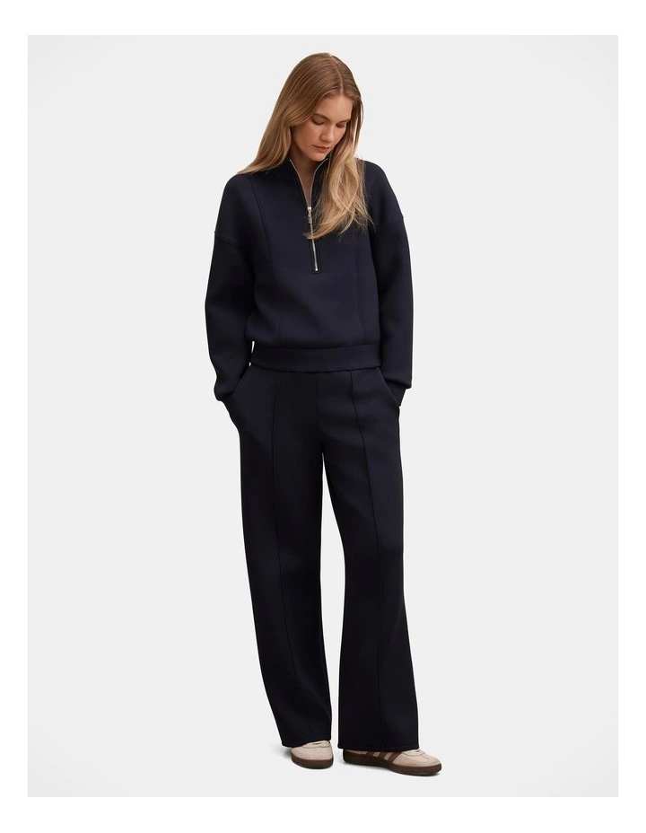 Hunter Wide Leg Lounge Pant in Navy image 5