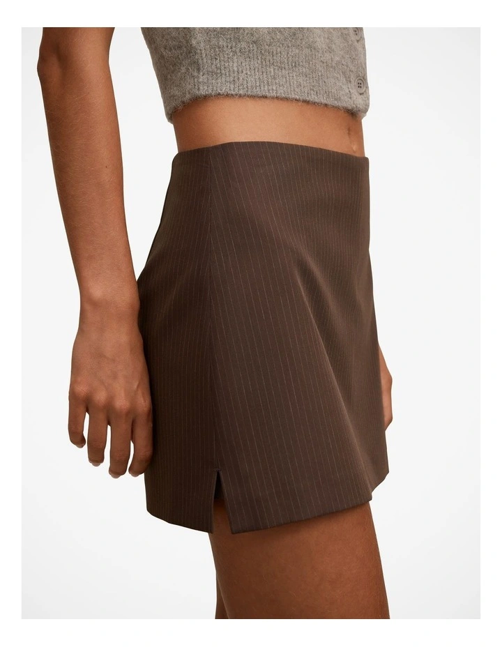 Bree Mini Skort in Brown image 3
