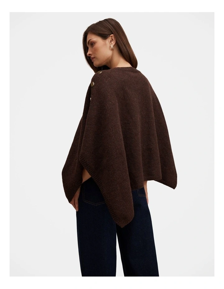 Nicole Hardware Cape in Brown image 2