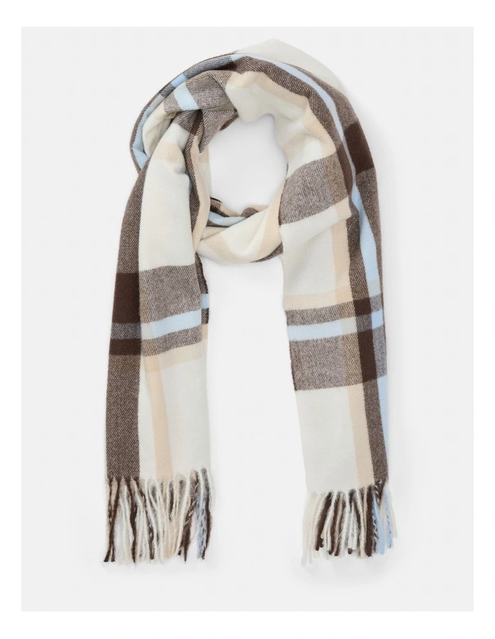Chelsea Check Scarf in Multi image 1