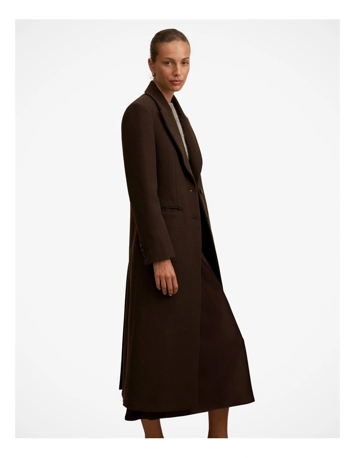Isobel Topcoat in Brown image 3