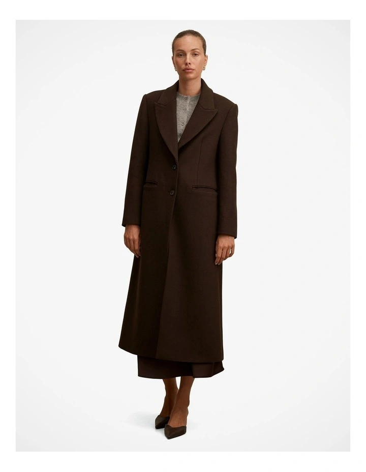 Isobel Topcoat in Brown image 5