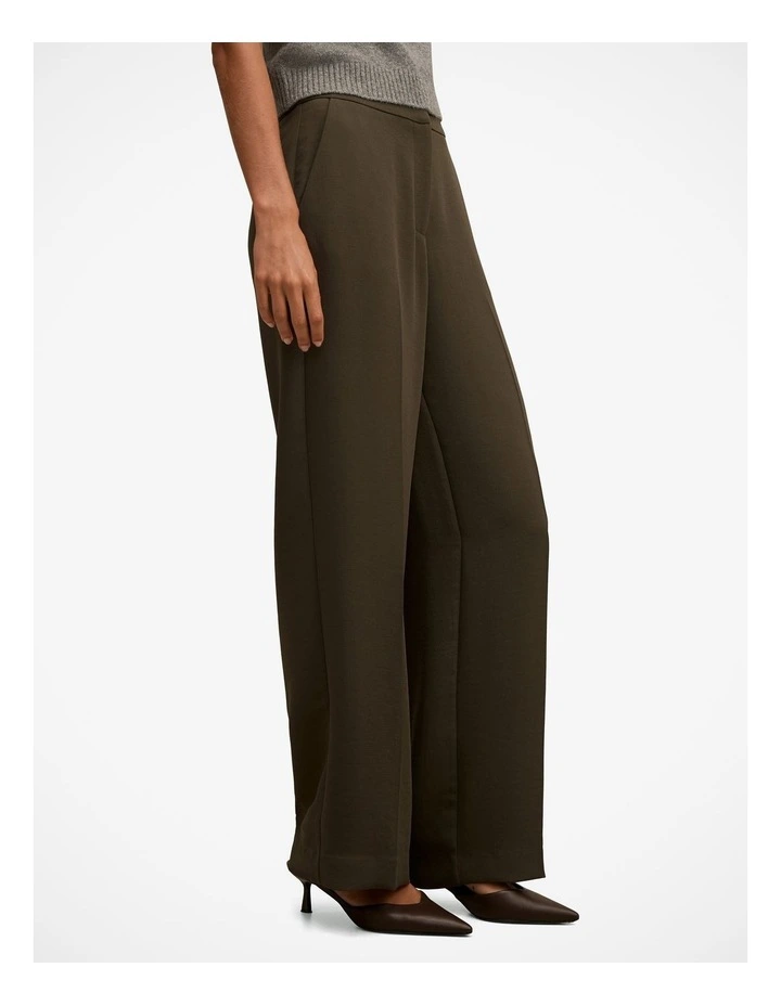 Dani Straight Leg Pant in Green image 3