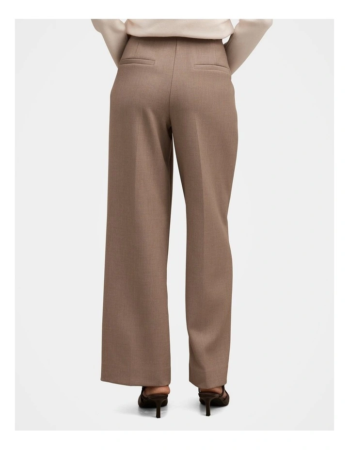 Ada Straight Leg Pant in Brown image 2