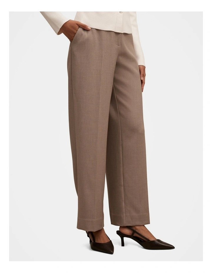 Ada Straight Leg Pant in Brown image 3