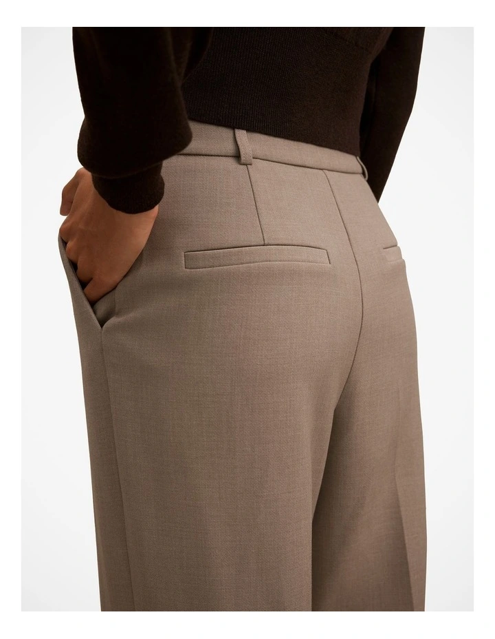Ada Straight Leg Pant in Brown image 4