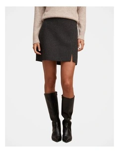 Thalia Mini Skirt in Black