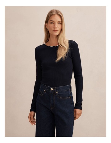 Navy/Porcelain colour