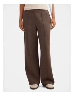 Hunter Wide Leg Lounge Pants in Brown