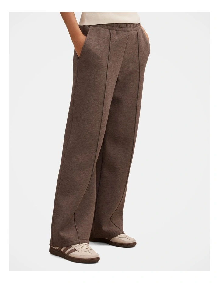 Hunter Wide Leg Lounge Pants in Brown image 3