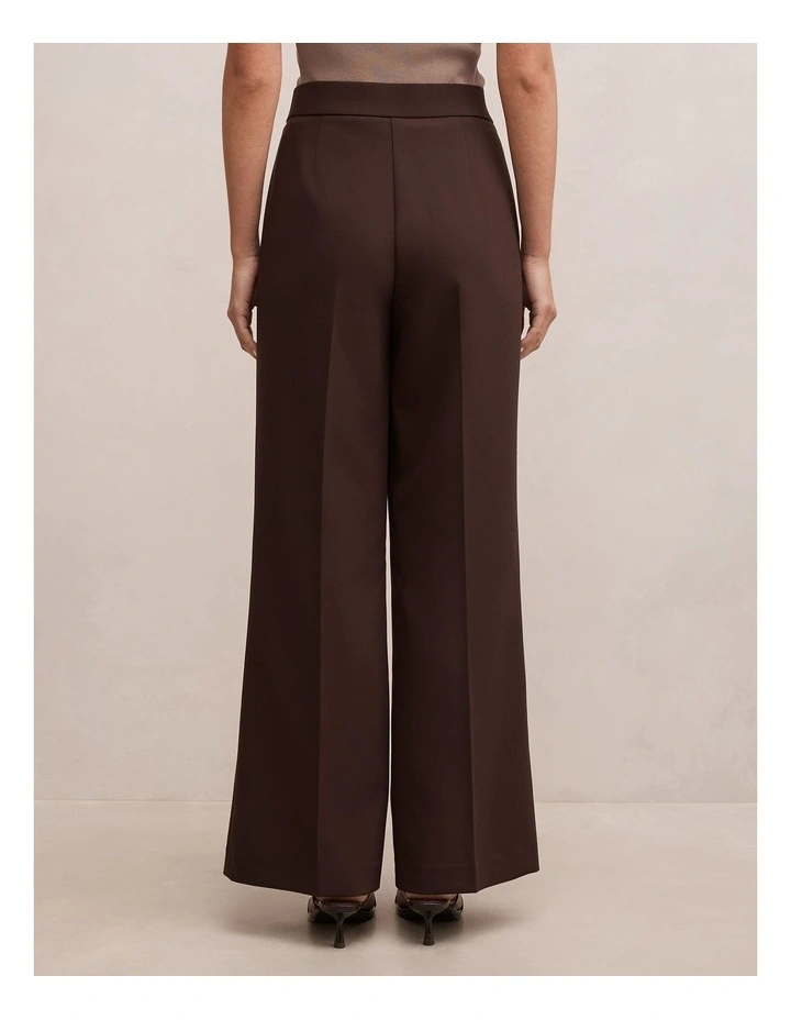 Marissa Wide Leg Pants in Chocolate image 2