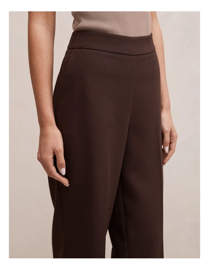 Marissa Wide Leg Pants in Chocolate image 4