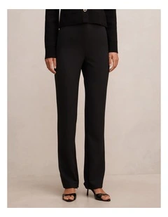Emily Slim Tailored Pants in Black