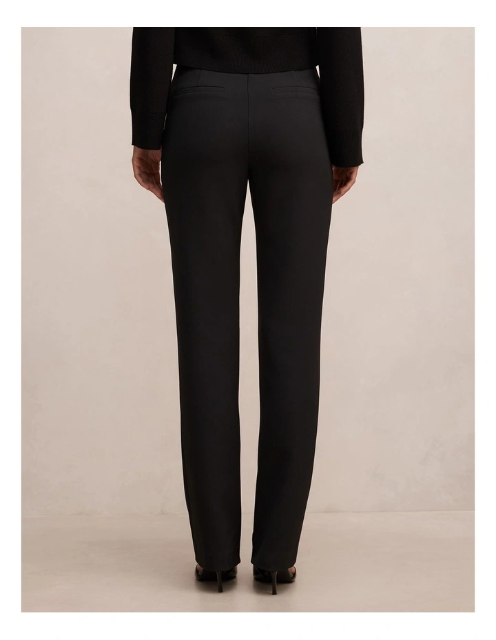 Emily Slim Tailored Pants in Black image 2