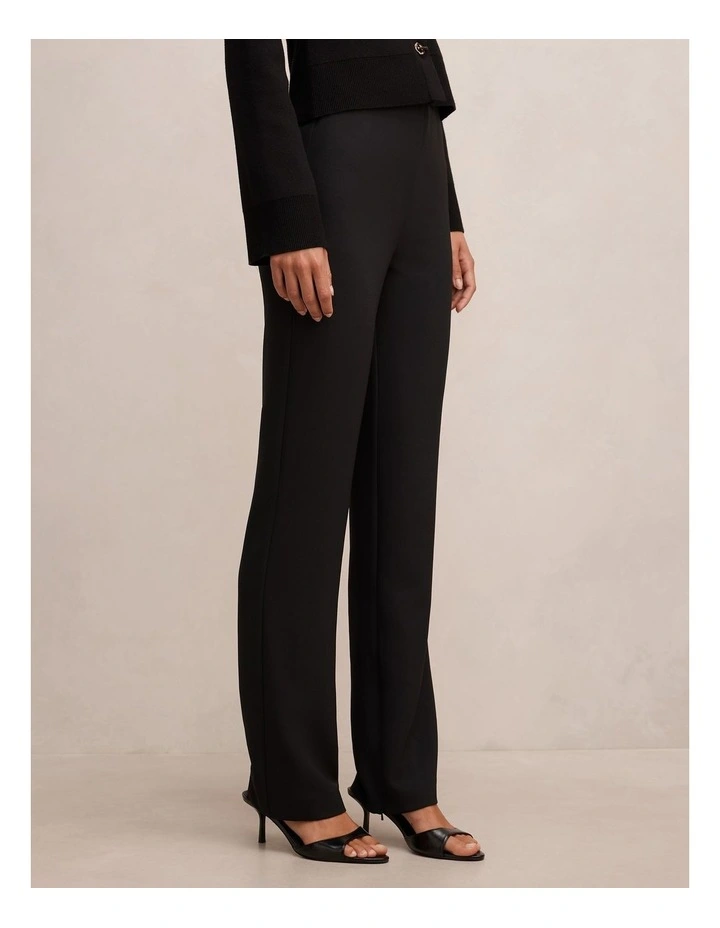 Emily Slim Tailored Pants in Black image 3