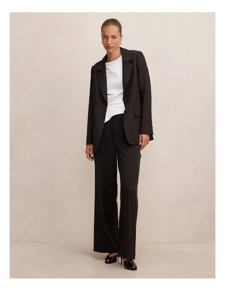 Rita Relaxed Blazer in Black image 5