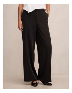Rita Wide Leg Pants in Black
